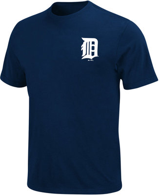 Majestic MLB T-Shirt, Detroit Tigers Official Wordmark Tee
