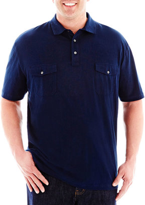 JCPenney THE FOUNDRY SUPPLY CO. The Foundry Supply Co. Slub Polo-Big & Tall