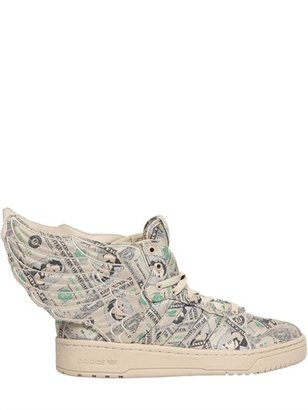 Jeremy Scott Adidas By 10th Anniversary Wings High Top Sneakers