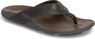 OluKai 'Nui' Leather Flip Flop