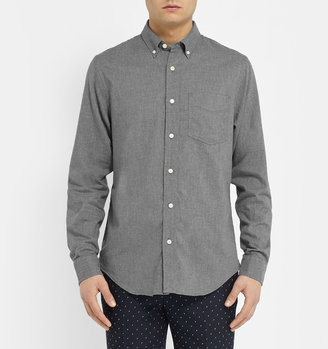 Club Monaco Slim-Fit Cotton-Flannel Shirt
