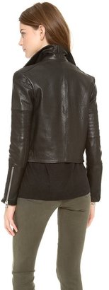J Brand Ready-to-Wear Wayfarer Leather Jacket