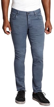 Prada slate blue denim 'Drill Vintage' straight leg jeans