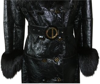 Christian Dior Fourrure Vintage Leather Coat