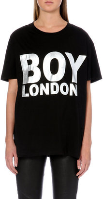 Boy London Metallic Logo T-Shirt