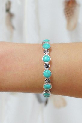 Lux Clothing Turquoise Stone Bracelet