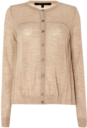 House of Fraser La Fee Maraboutee Plain cardigan with button