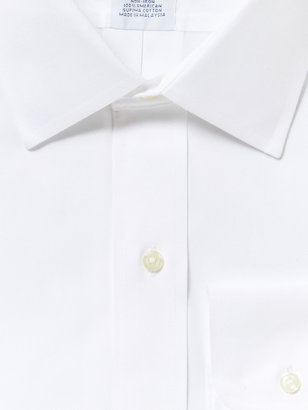 Brooks Brothers Classic Solid Spread Collar Dress Shirt