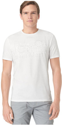 Calvin Klein Hi-D Print Crew-Neck T-Shirt