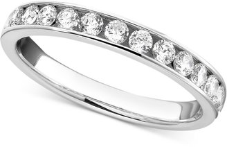 Macy's Diamond Band Ring in 14k White Gold (1/2 ct. t.w.)