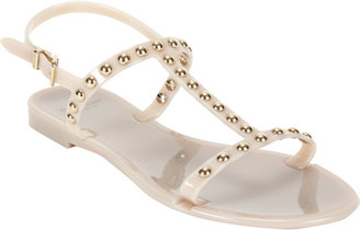 Givenchy Studded Rubber Flat Sandal