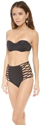 Mara Hoffman Underwire Bustier Bikini Top