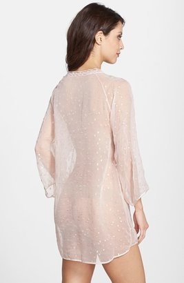 Mimi Holliday 'Golden Helicon' Fil Coupé Silk Tunic