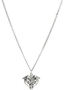 Afends Cat Necklace - Silver