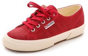 Superga 2750 Waxed Suede Sneakers