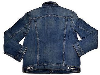 Levi's Levis Jean Trucker Jacket Mens Slim Fit Button Up Pocket Denim Strauss New