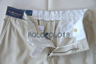 Polo Ralph Lauren New Pony Chino Pants Preston Flat Front