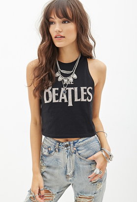 Forever 21 beatles muscle tee