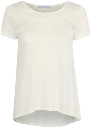 George Lace Panel T-shirt