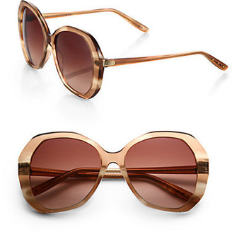 Bottega Veneta Round Oversized Sunglasses