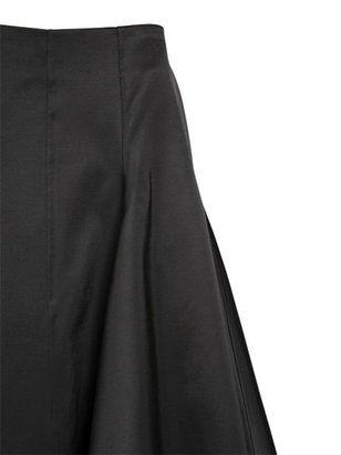 Yang Li Asymmetric A-Line Cotton Skirt