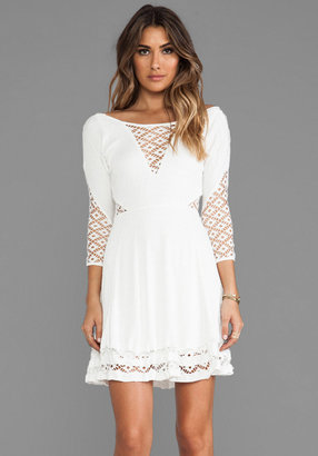 Free People To The Point Mini Dress