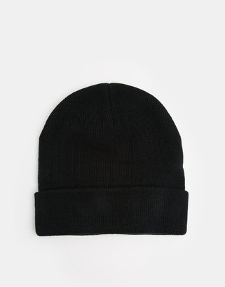 ASOS Beanie With Short Turn Up