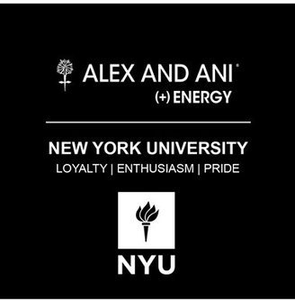Alex and Ani 'Collegiate - New York University' Expandable Charm Bangle