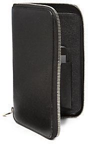 Bally Stamped Calfskin Leather Tech Wallet
