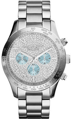Michael Kors Ladies Layton Glitz Chronograph Watch