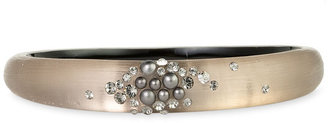 Alexis Bittar 'Silver Dust' Skinny Tapered Bangle