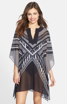 Vince Camuto Geometric Cover-Up Tunic