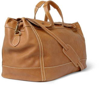 Jean Shop Signature Leather Weekend Holdall Bag