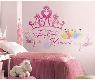 Room Mates Deco Disney Princess Crown Giant Wall Decal