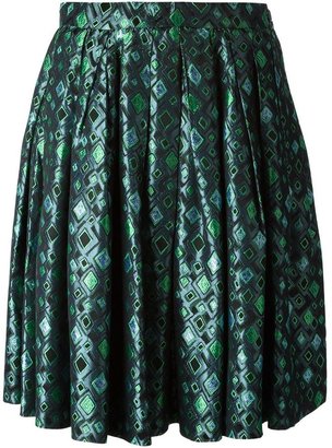 Saint Laurent Vintage brocard skirt