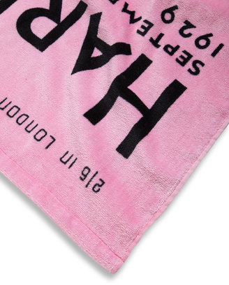 Harper's Bazaar Beach Towel