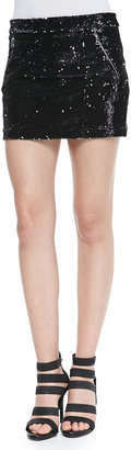 Generation Love Raquel Sequined Miniskirt W/ Zips