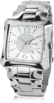 Just Cavalli Blade - Crystal Bezel Square Dial Watch