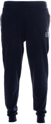 Emporio Armani Dark Navy Jersey Shorts