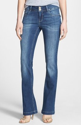 Kensie Curvy Bootcut Jeans (True Blue)