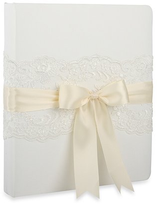 Ivy Lane Design Chantilly Lace Memory Book In Ivory