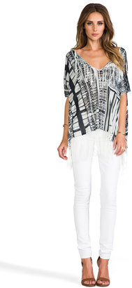 Twelfth St. By Cynthia Vincent By Cynthia Vincent Oversized Fringe Sweater