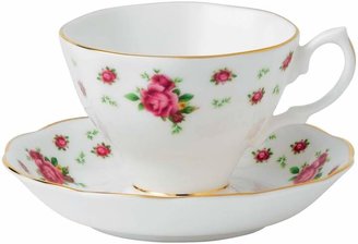 Royal Albert New country roses teacup and saucer