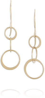 Melissa Joy Manning 14-karat gold earrings