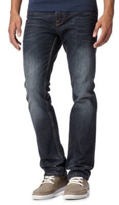J by Jasper Conran Big and tall designer blue straight leg jeans