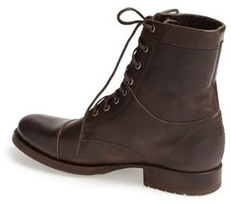 Frye 'Erin' Cap Toe Leather Lace-Up Boot (Women)