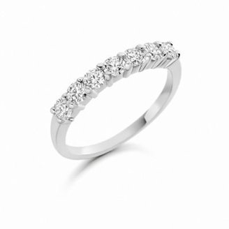 Clarity Ladies luxury platinum handcrafted eternity ring ,set with 0.70cts of diamonds.