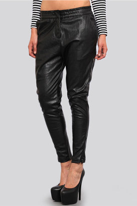 Cameo Leather Surface Pant