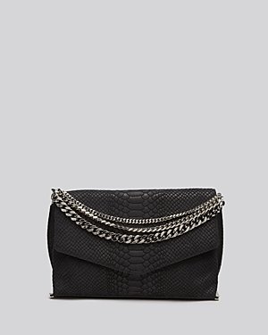 Milly Clutch - Collins Chain Suede
