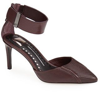 Dolce Vita Leather Ankle Strap d'Orsay Pump (Women)